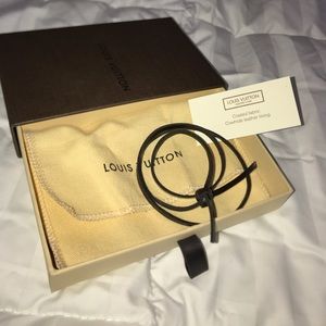 Authentic Louis Vuitton hard-cover shawl box